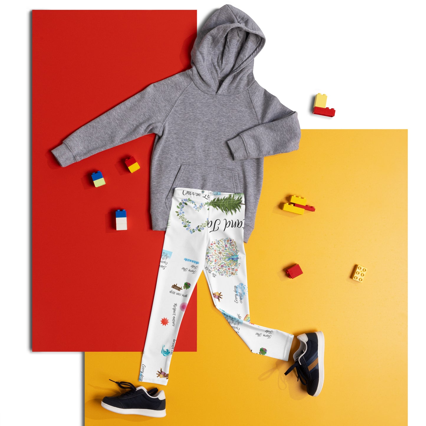 BoldWilder Slogans Kid's Leggings