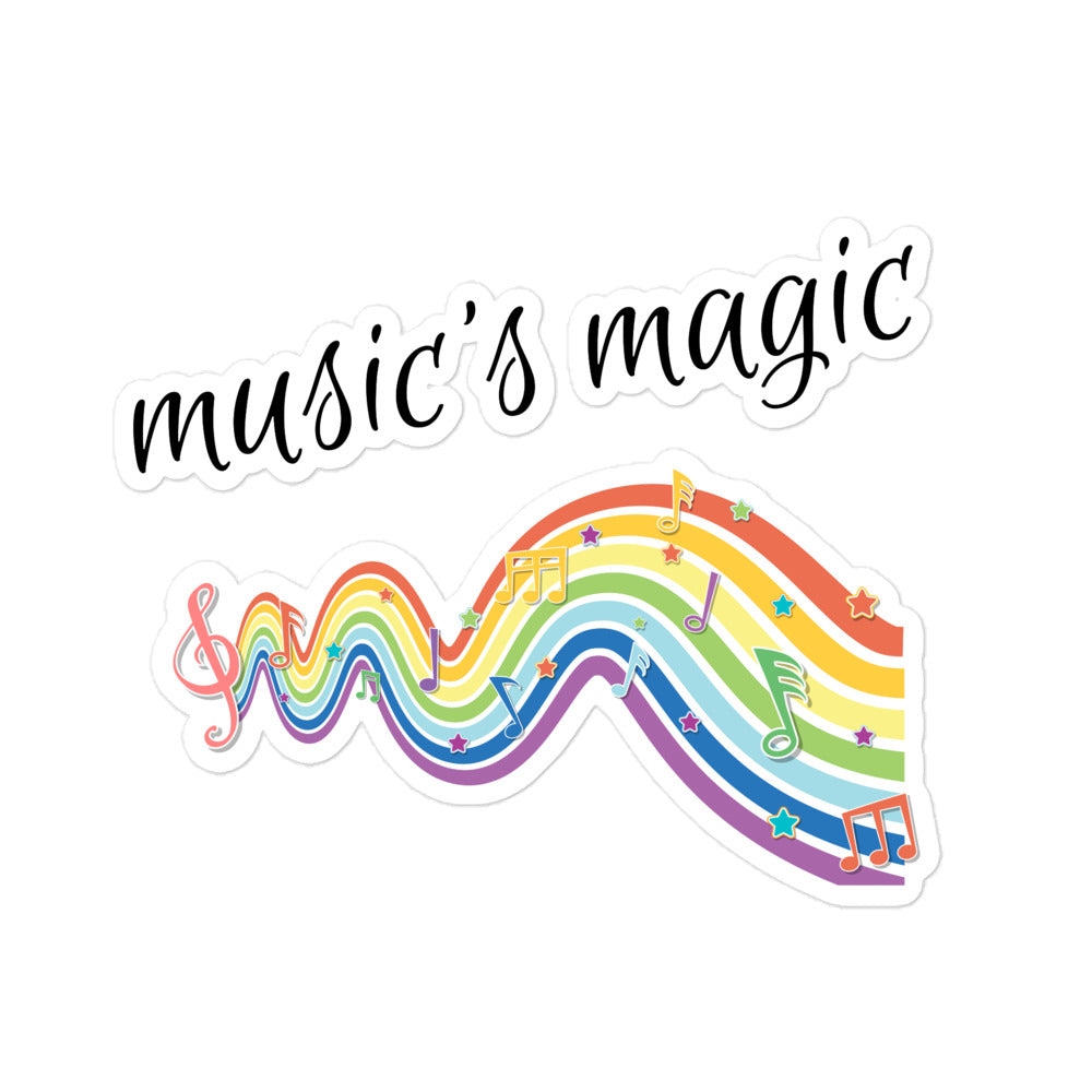 Music's Magic Sticker