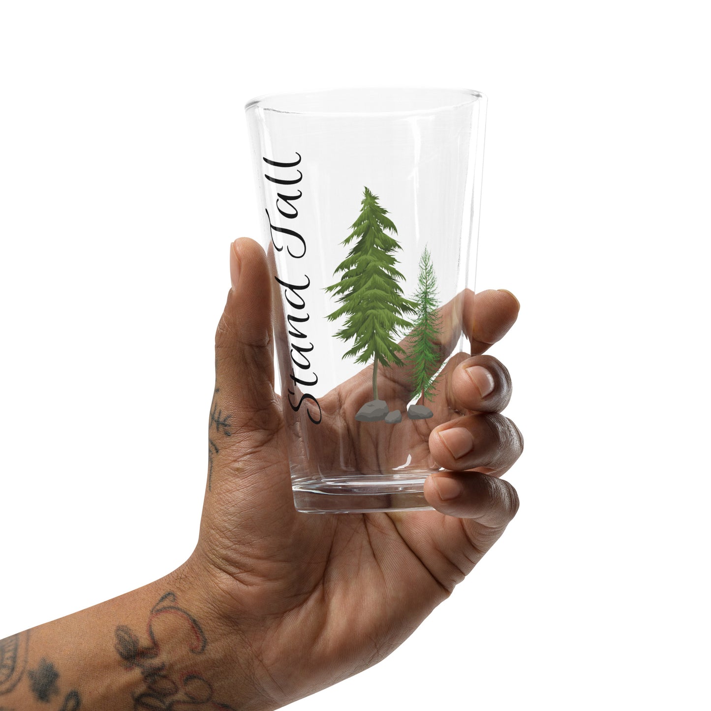 Stand Tall Pint Glass