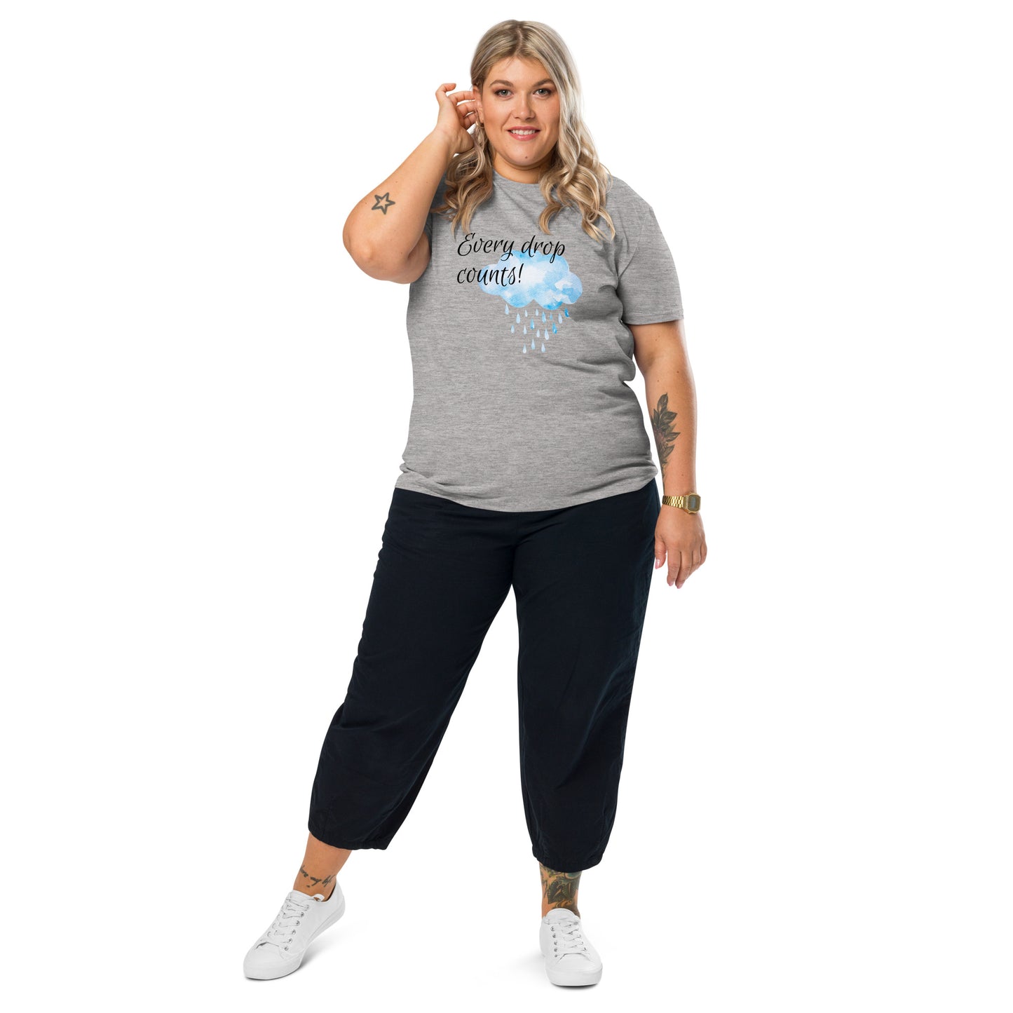 Every Drop Counts Unisex Organic Cotton T-Shirt
