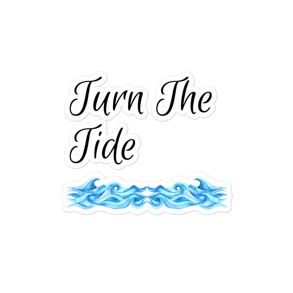 Turn The Tide Sticker