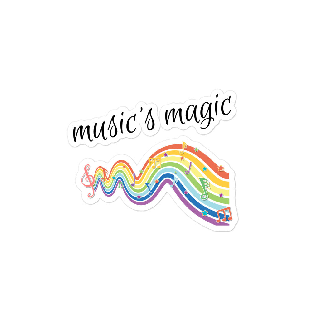 Music's Magic Sticker