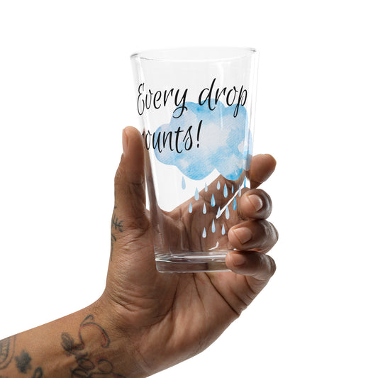 Every Drop Counts Pint Glass